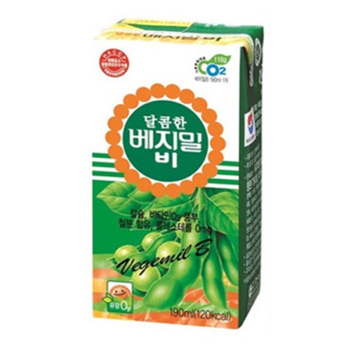 정식품 베지밀 B 달콤한맛 190ml x 24팩 두유